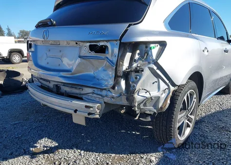 2017 Acura Mdx Advance Package z USA, uszkodzony, nr VIN 5FRYD4H80HB021581